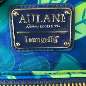 *SALE* Loungefly Disney Parks Aulani Resort Paradise Vibes Mini Backpack Aulani - Loungefly Peach Paradise Sequin Plumeria Ear  main image 3